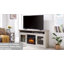 Meuble télé 60 po avec armoires de rangement modernes pour meuble télé 65 po, brun-2014149353