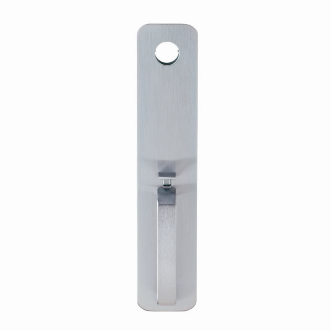 Dispositif de sortie pour pièce de classe, Chrome satiné, H 4 po x l 3,4 po x P 14,2 po