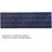 Hildale Custom Size Runner Rug Choose Your Length Hexagon Trellis Design Blue Color-318426408