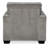 New Britain Upholstered Armchair with Ottoman-89063083