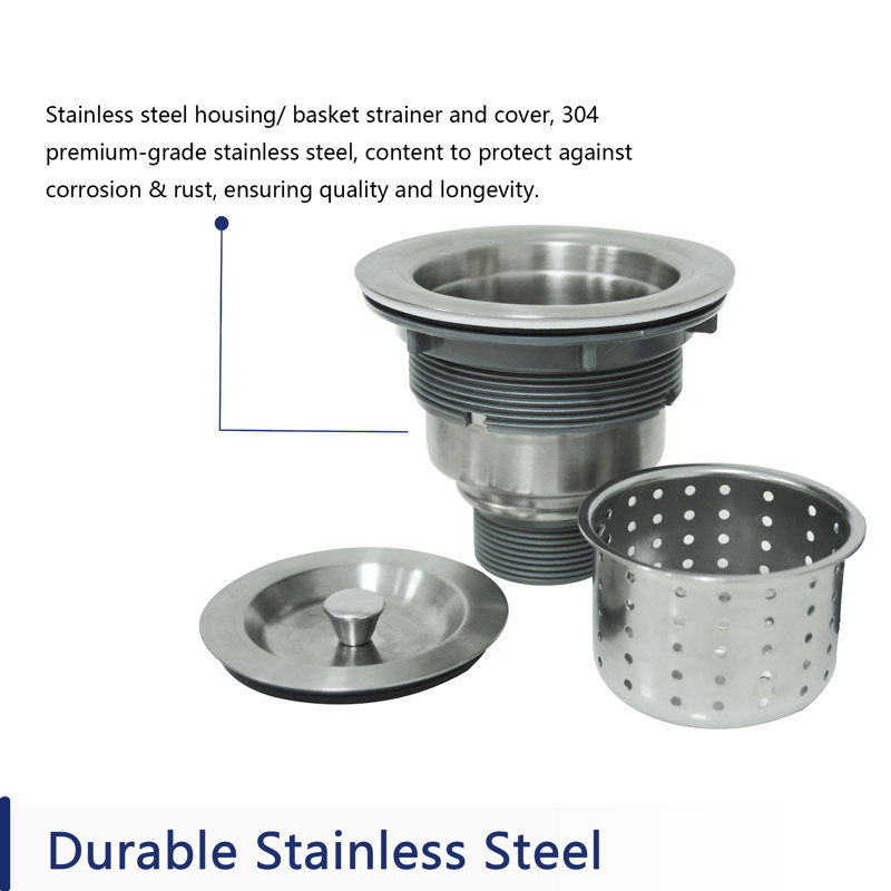 Basket Strainer Kitchen Sink Drain