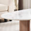 Modern Solid Wood Irregular Coffee Table, Simple Coffee Table Easy To Install For Living Room, Bedroom-259055204