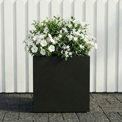 Rectangular Metal Planters for Outdoor Plants