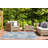 Aramantha Floral Power Loomed Indoor/Outdoor Area Rug in Beige/Green/Blue-853361562