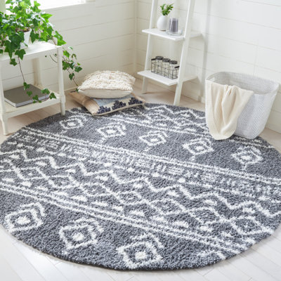 Mackey Southwestern Ivory/Gray Area Rug