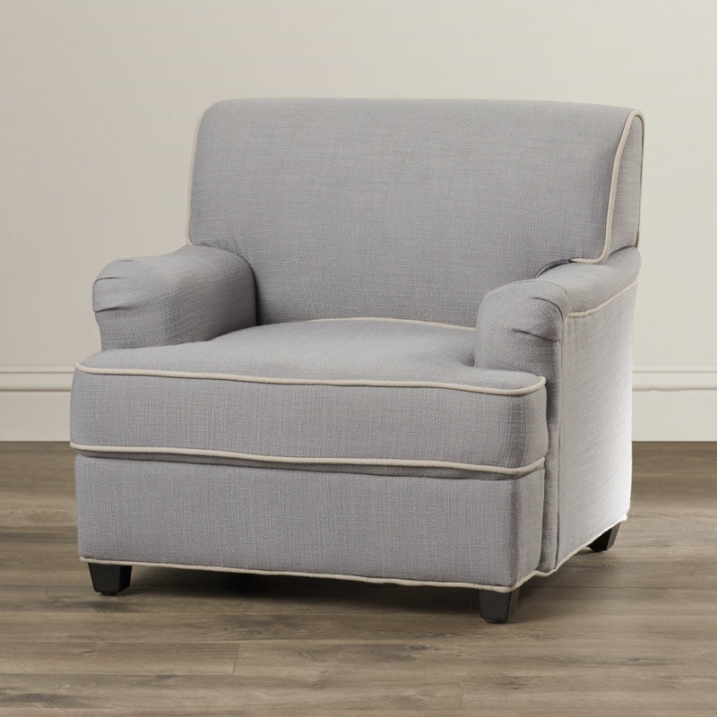 Moroccan scott kids club chaise, Gris et Taupe