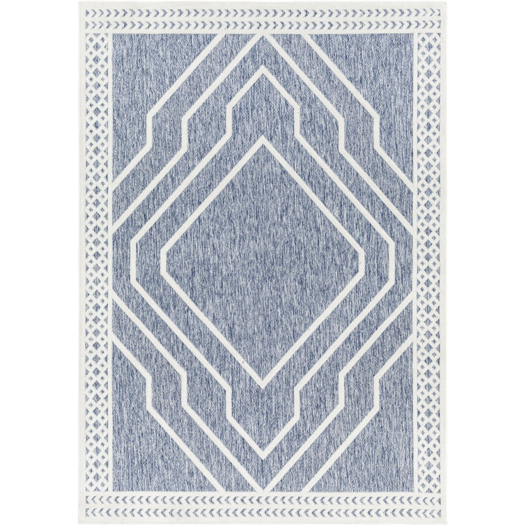 Gwerfyl Area Rug Slate Blue