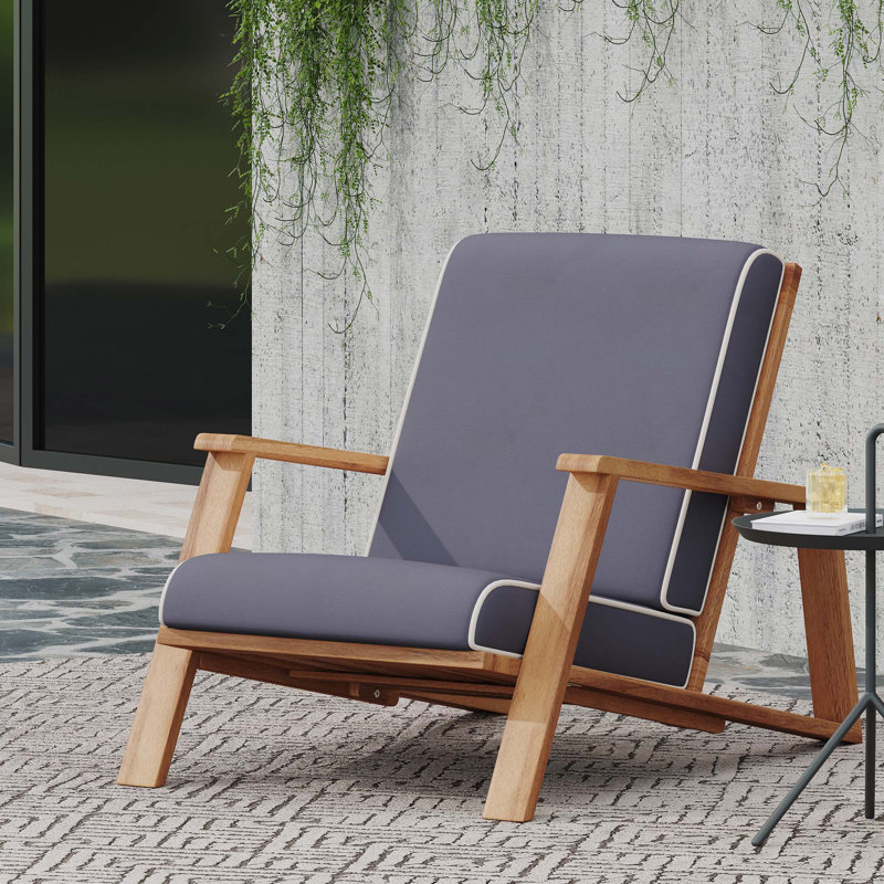 Fauteuil club moderne, Gris