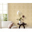 Elegance Collection Floral Stripe Shimmer Finish Wallpaper Roll-349793864
