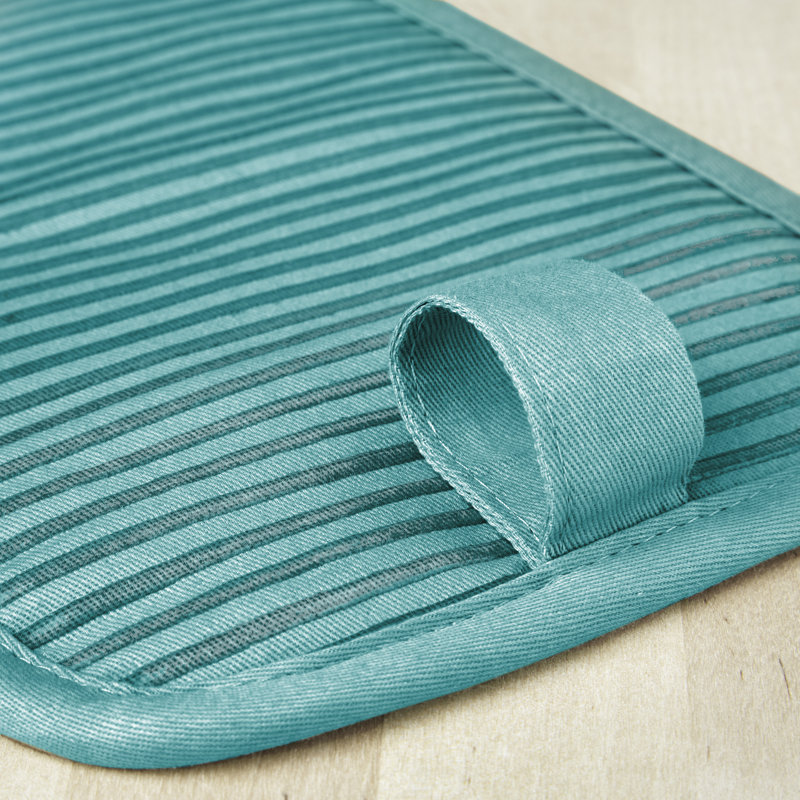 KitchenAid Beacon 2-Piece Potholder, Aqua Sky