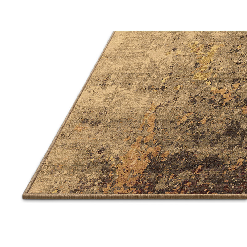Abstract Indoor Rug, Rectangle 6' x 9'