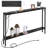 Sofa Table with Outlet and USB Port, 49" Console Behind Couch Table with Steel Frame,-586311232