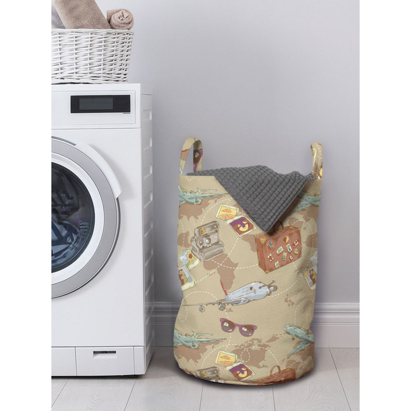 Fabric Laundry Bag with Handles