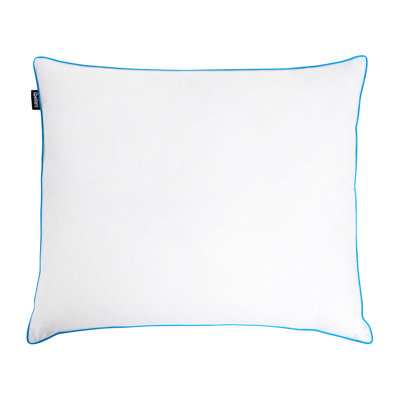 Bed Pillow ANETO Low Duck Feathers and Down 50 x 60 cm White