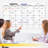 Large 36"x48" White Board Calendar Dry Erase Calendar For Wall Big Dry Erase Wall Calendar 