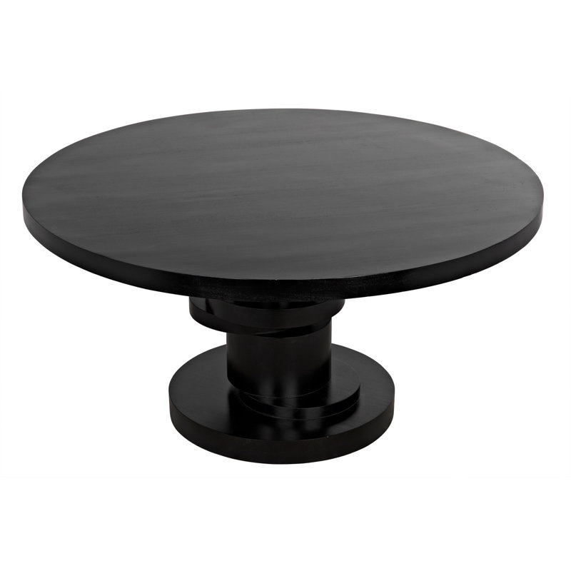 Table de salle à manger Hugo, Noir, H 30 po x L 60 po x l 60 po