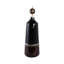 Sagebrook Home 20" Oscar Small Tiger's Eye Stone And Metal Bottle-1079794895