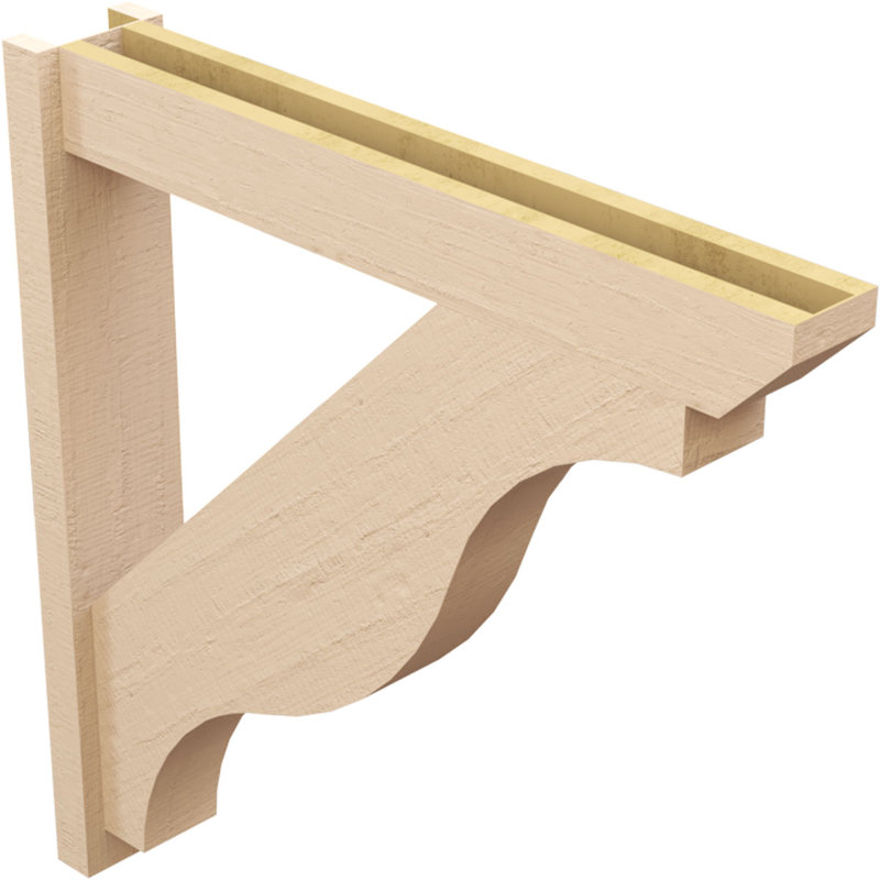 Bois de cèdre brut Funston Slat, H 36 po x l 6 po x P 36 po