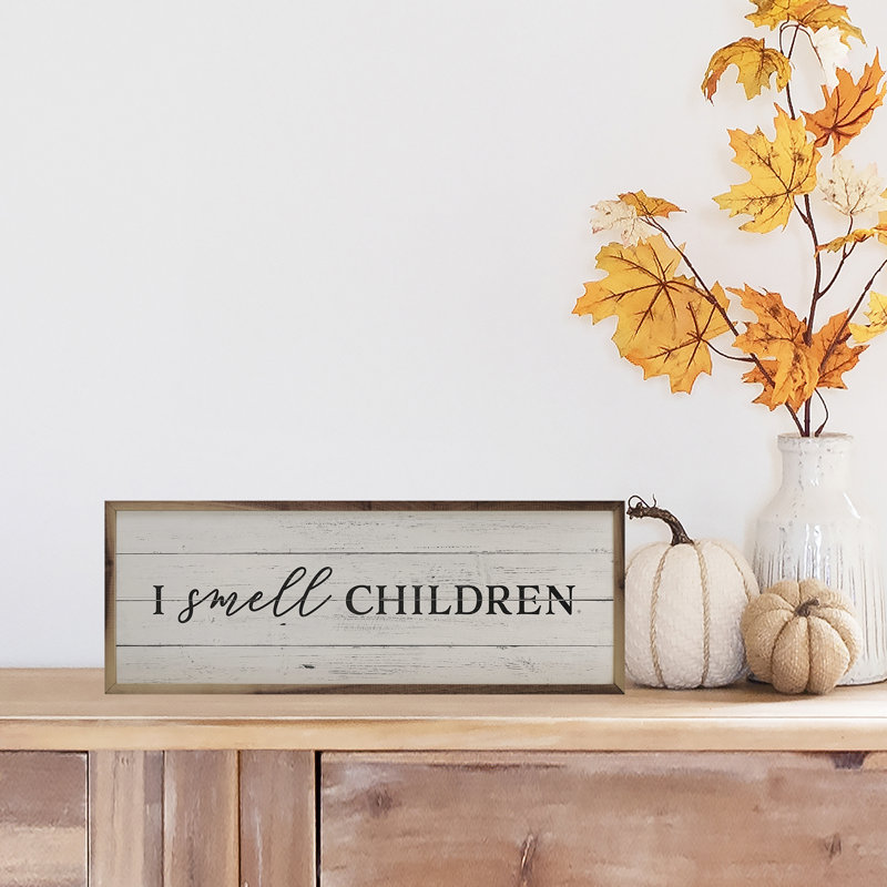 I Smell Children - blanc, Blanc/Noir, H 4 po x l 12 po