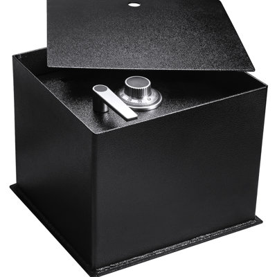 Floor Safe - 0.89 Cubic Ft, Invisible Design, 88 Lb Package Weight Ft Steel Black, Solid Construction, 15.75 In Height