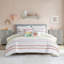 Haisley 100% Cotton Comforter Set with Chenille Trim-1424459314-1424459313