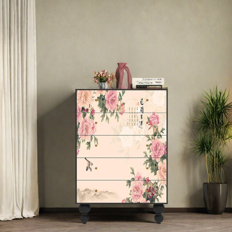 Armoire à tiroirs pour décoration de salon