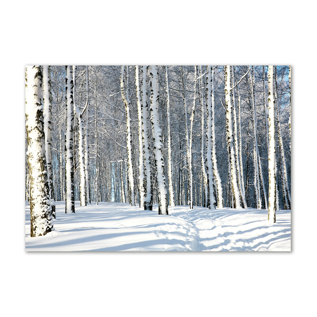 Winterwald - Kunstdrucke auf Leinwand - Wrapped Canvas