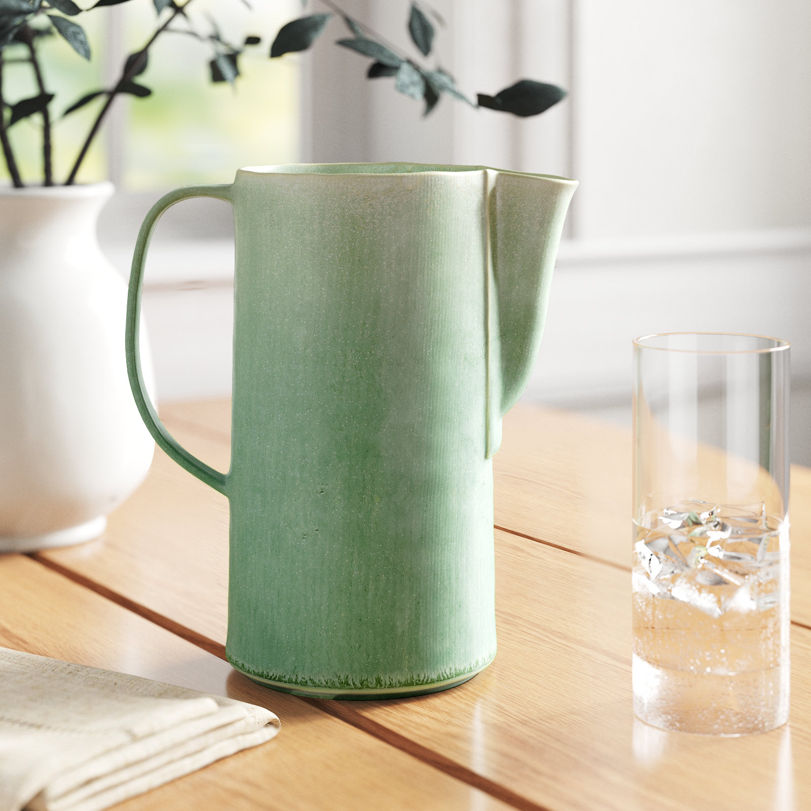 64oz. Stoneware Pitcher