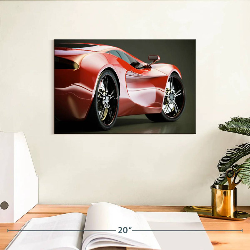 Mehar Cool Car, 8" H x 12" W