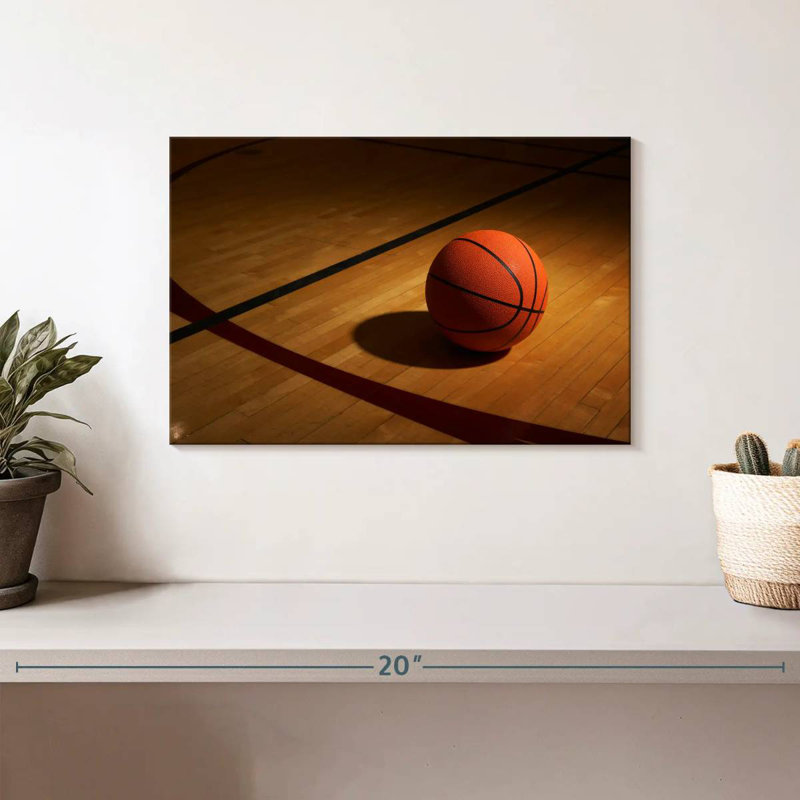 Ballon de basketball Sireci, H 8 po x l 12 po