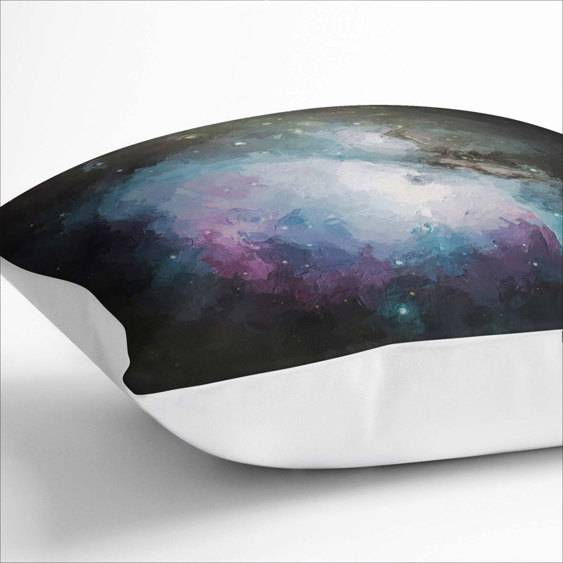 Universe Vol.56 Cushion with Filling, White, 55cm H x 55cm W x 20cm D
