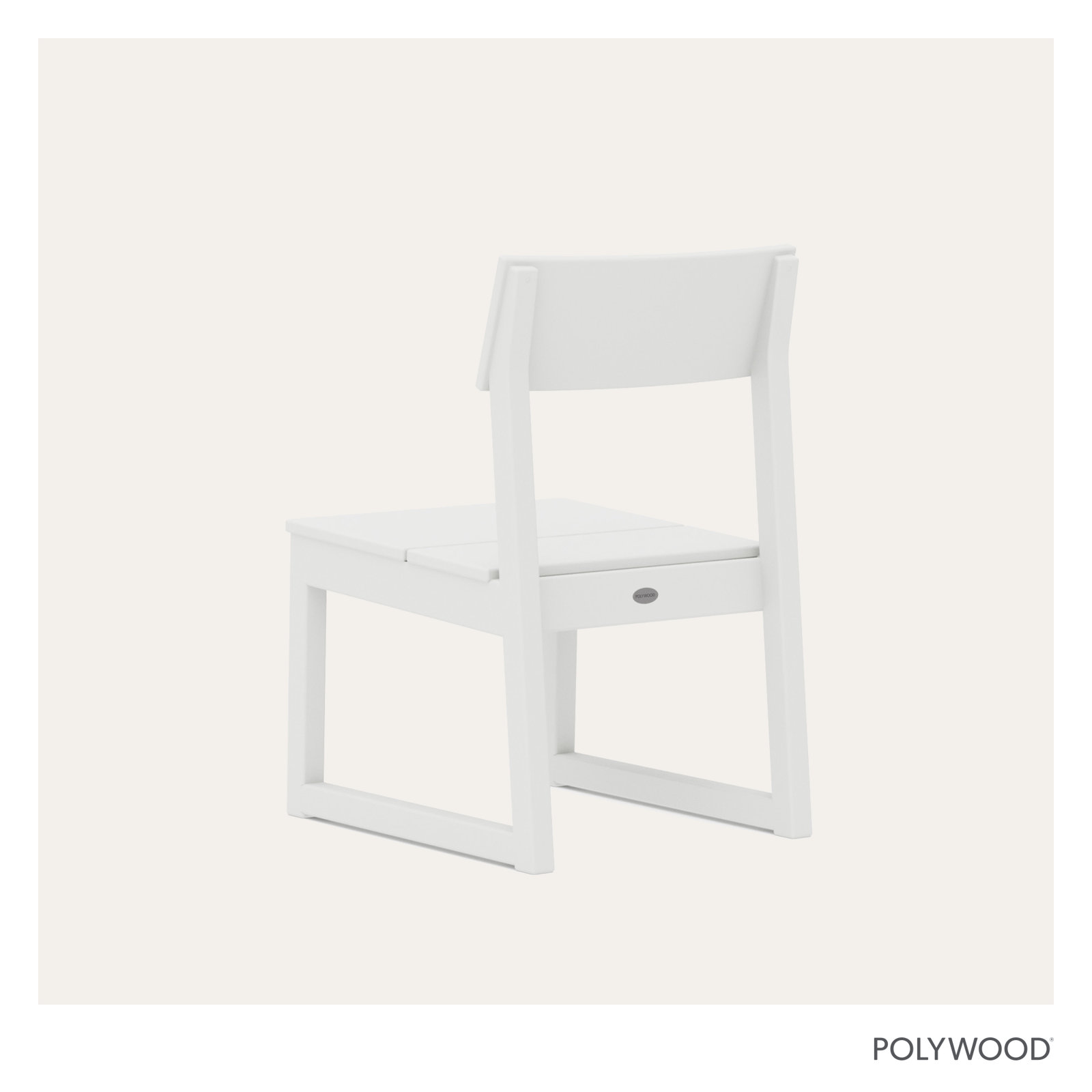 EDGE Dining Side Chair, White