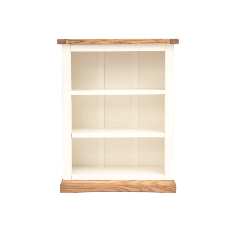 Aviva 90cm H x 70cm W Standard Bookcase, Off White