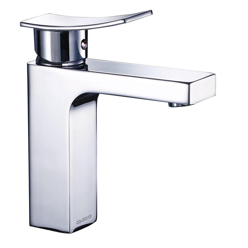 Robinet de salle de bain à un trou, Chrome