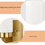 Venice Bathroom Modern Brass Wall Light Milky White Cylinder Glass Set Of 2-1030555488