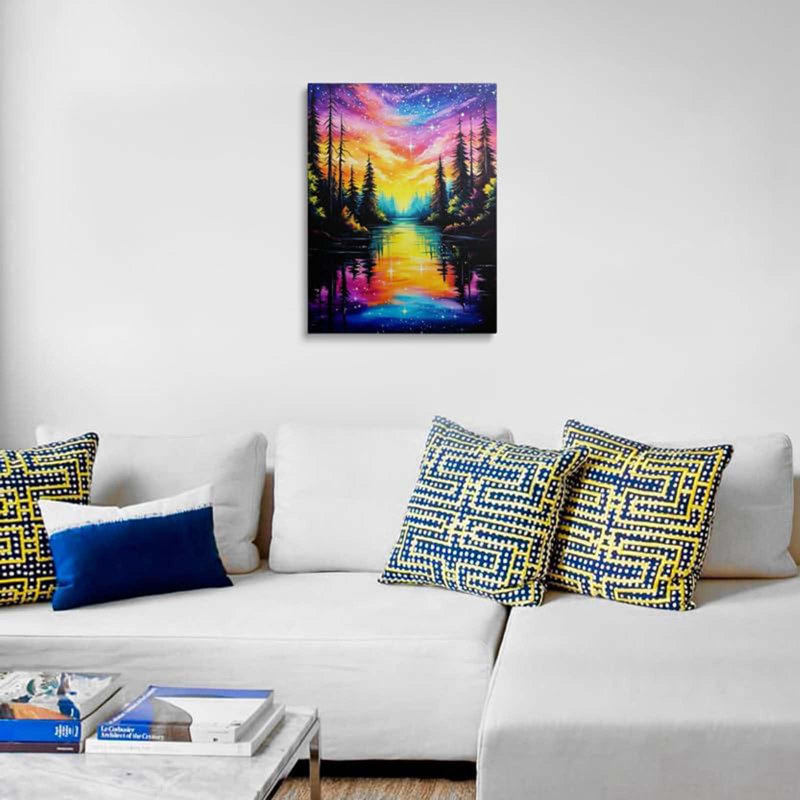 1 Piece Wrapped Canvas Wall Art