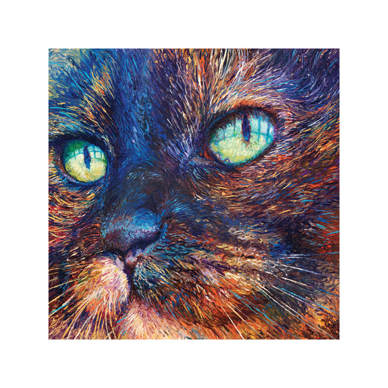 Iris Scott - Wrapped Canvas Print, 93.98 cm H x 93.98 cm W x 3.175 cm D