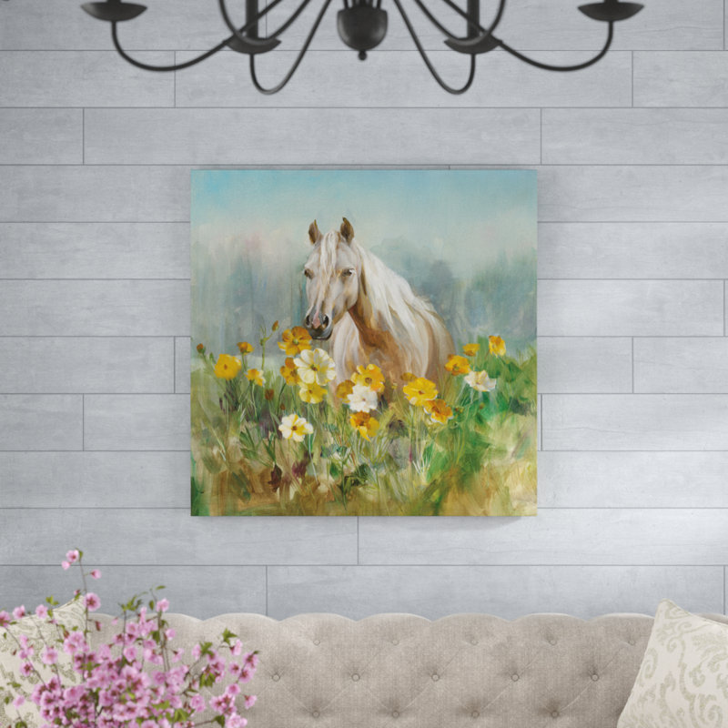 Farm And Field II by Danhui Nai - No Frame Painting on Canvas, 91cm H x 91cm W x 3.8cm D