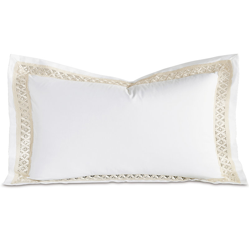 Juliet 100% Cotton Zip Sham, King