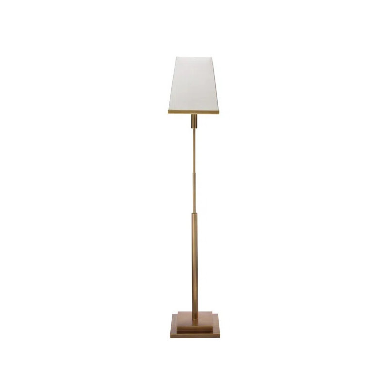 Jud Floor Lamp, Antique Brass