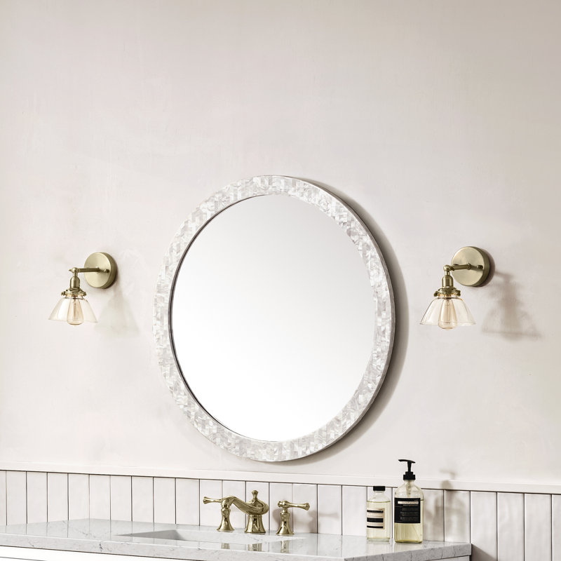 Callie Flat Beveled Wall Mirror