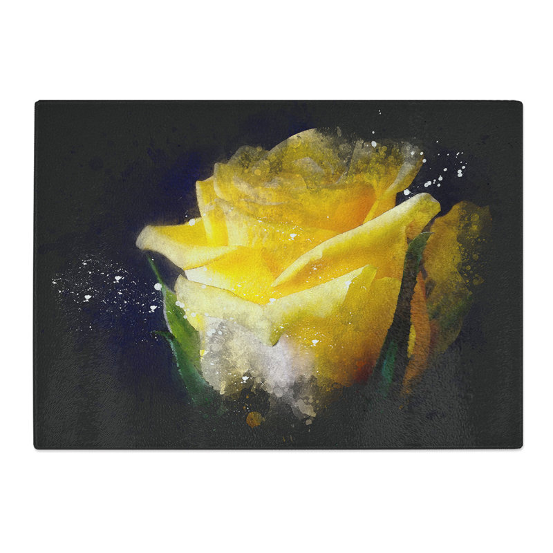 Rose Flower Vol.1 Chopping Board, 28.5cm W x 39cm L