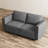 Upholstered Loveseat With Storage-56179000