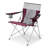 Core Portable Outdoor Camping Folding Chair with Carrying Storage Bag, Wine