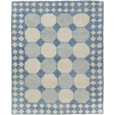 One-of-a-Kind 8'7" X 10'7" New Age Wool Area Rug in