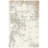 Round  Abstract Machine Made 8' Polypropylene Area Rug in Gray/Ivory/Brown-880028700