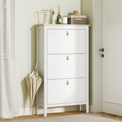 15 Pair Flip Down Shoe Storage