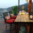 Alyne Metal Outdoor Stool with Cushion
