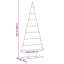  Metal Christmas Tree with Stand steel-1312751641-1312751642