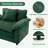 Chenille Oversized Accent Armchair-1387783657